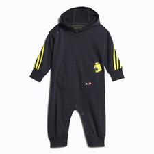 ADIDAS X LEGO Tuta Body Bambini Classica Legoland, Nero e Giallo 4T Bambino
