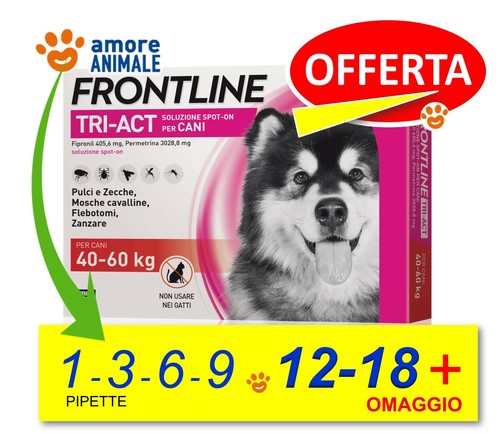Frontline tri act per cani - cani, da