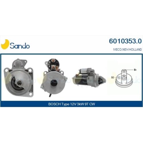 Motorino avviamento sando - di,