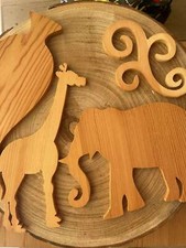 Stock 16 Pezzi Sagome Legno