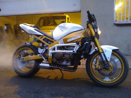 Gabbia crash stunt kawasaki