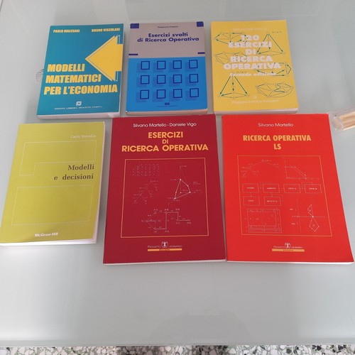 Libri ricerca operativa - ricerca,