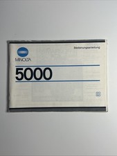 Minolta 5000 Manuale di
