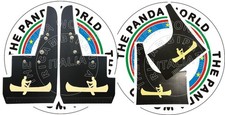 FIAT PANDA4X4 SISLEY PARASPRUZZI LOGO CANOA AVORIO RICAMBIO COMPATIBILE