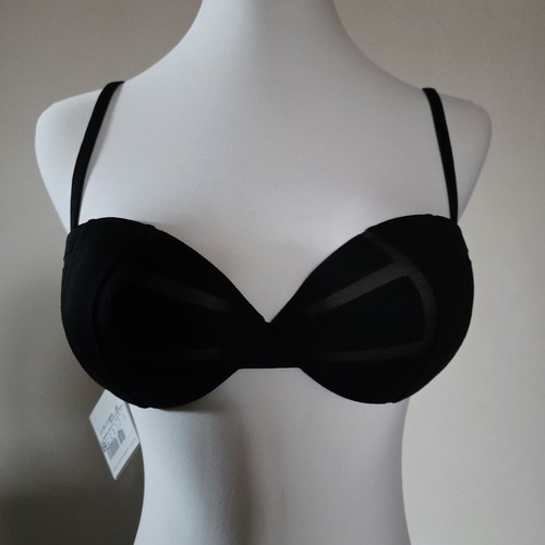 Perla bikini top nero - la,