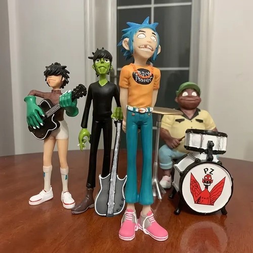 Modellino gorillaz band rock - gorillaz,