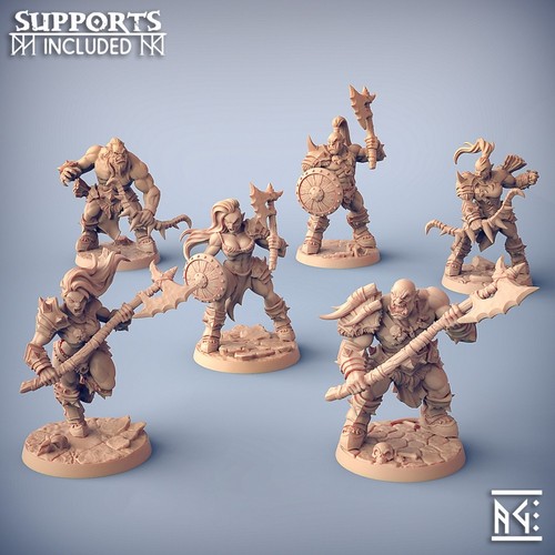 Orco barbaro warrior - warrior, fighters