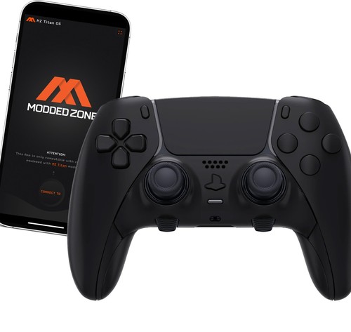 Controller modded black edge - black,