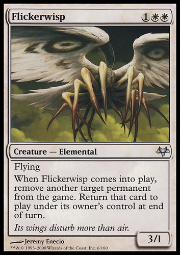 Mtg flickerwisp exc - mtg, guizzo