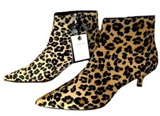  ZARA STIVALI IN PELLE STAMPA