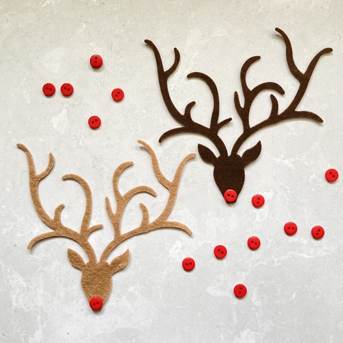 Feltro rudolph renna - feltro, rudolph,