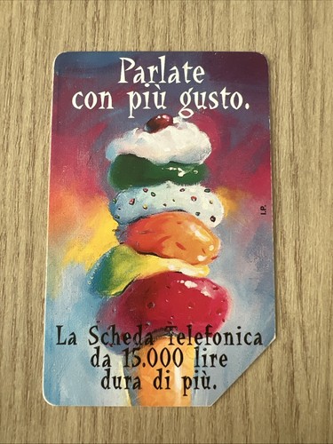 Scheda telefonica rara - scheda,