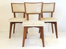 Suite Di 3 Sedie Vintage Legno