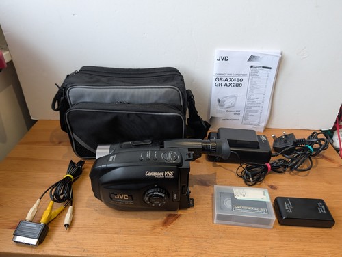 Videocamera jvc ax280 vhsc - jvc,