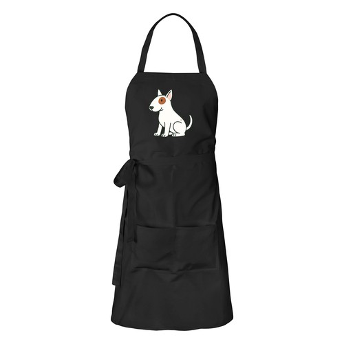 Grembiule bull terrier fumetto - bull,