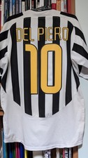 Maglia Juventus Home 2003/2004 Nike Del Piero 10 originale Fastweb taglia M