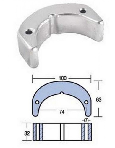 Anodo placca serie - anodo, omc