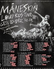 x2 biglietti concerto Maneskin Roma 20 Luglio Curva sud Alta Settore 19/AD