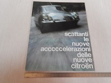 DEPLIANT BROCHURE ORIGINALE 1965 CITROEN ID DS 19 21 IN ITALIANO PROSPEKT