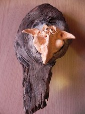 Gnomo elfo folletto corteccia