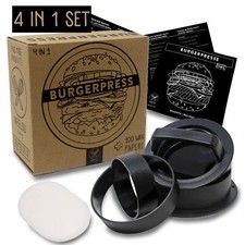 Pressa per hamburger - hamburger, |