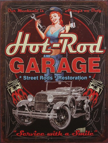 Targa latta hot rod auto - latta, "hot
