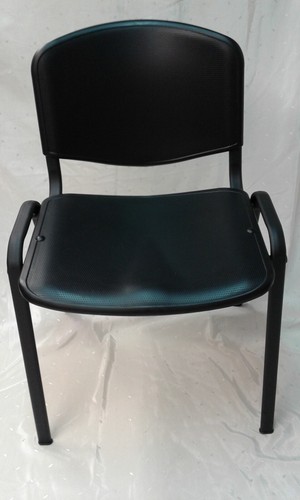 Sedia pvc nero da - pz,