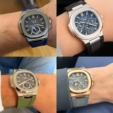 Cinturino in gomma per Patek