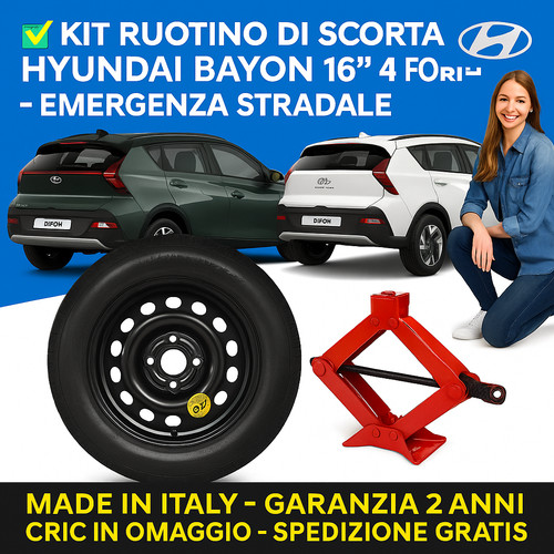 Kit ruotino scorta - kit,