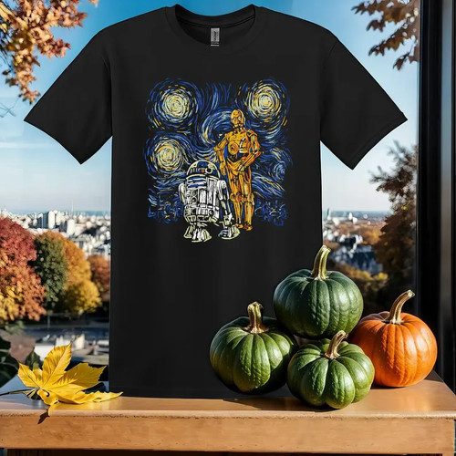 Shirt star wars r2d2 c3po - t-shirt,
