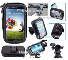 PORTA CELLULARE SUPPORTO DA MOTO BICI IMPERMEABILE WATERPROOF IPHONE ANDROID