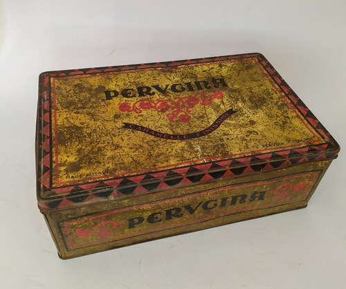 Scatola latta vintage - in,