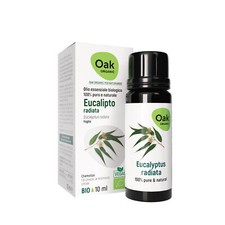 Oak Organic - Olio Essenziale Eucalipto radiata 100% Bio e Vegan 10 ml-Naturando
