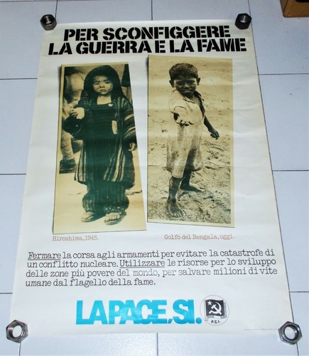 Poster pci partito - partito, comunista