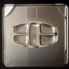 Alessi Antipastiera 2400 Vassoio 45x25 cm. Design Carlo Mazzeri e Anselmo Vitale