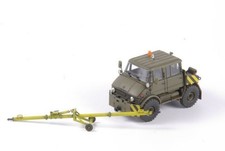 Unimog U406 DoKa Rimorchiatore Aeroporto Militare + Gancio di Traino / 1:48 - CMK 8055
