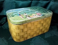 DUFOUR ING. GUSTAVO & FIGLI SCATOLA LATTA CARAMELLE SAN GIACOMO GENOVA POST 1943