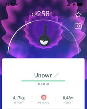 Unown! Punto esclamativo Go