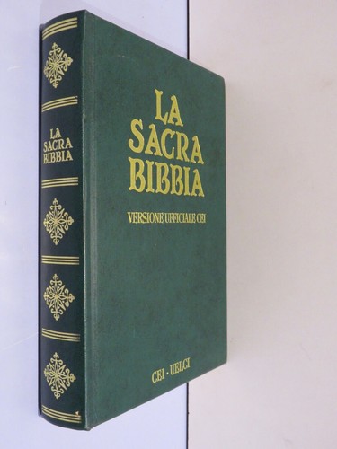 Sacra bibbia versione - la,