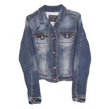 Giacca donna ZARA blu denim S