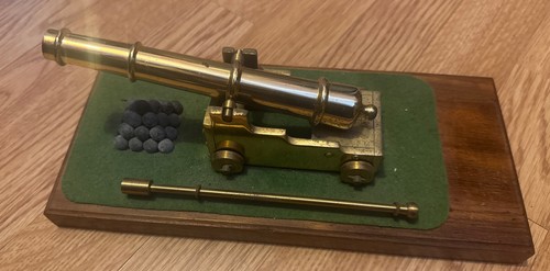 Antique bronze cannon with - bronze,