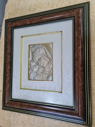 Quadro argento 925 - quadro, legno