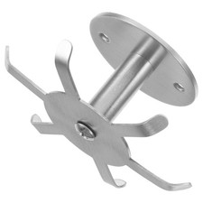 Ganci Cucina Sotto Armadio per Utensili Acciaio Inox Organizzatore Girevole