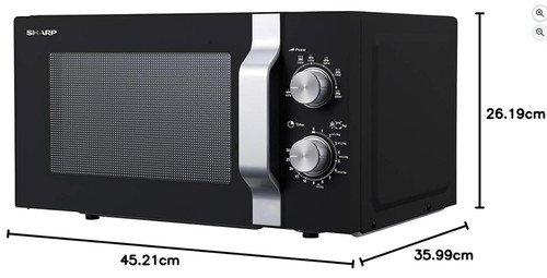Sharp r204ba forno microonde - a,