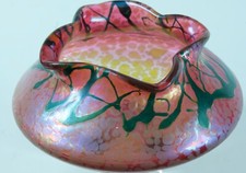 Antico Vaso Art Nouveau Vetro