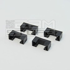 4 pz portafusibili neri da