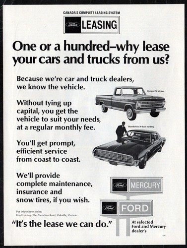 1968 ford leasing ranger 250 - ranger, &