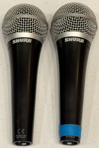 Coppia microfoni shure pg58 - coppia,