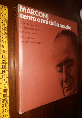 Libro marconi cento anni - libro🟡marconi,