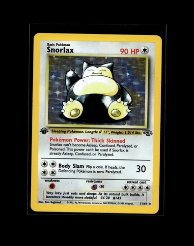 Carta pokemon snorlax - carta,